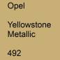 Preview: Opel, Yellowstone Metallic, 492.